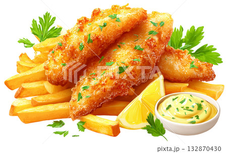 fish and ship 132870430