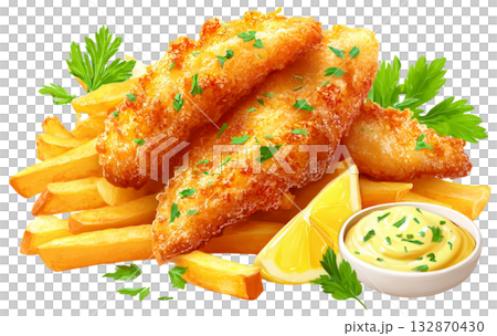 fish and ship 132870430