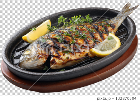 fish grill 132870504