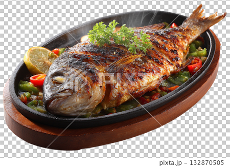 fish grill 132870505