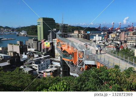 台湾 基隆塔の展望台 台湾 基隆塔の展望台 132872369