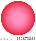赤とピンクの円形のグラデーション 132873288