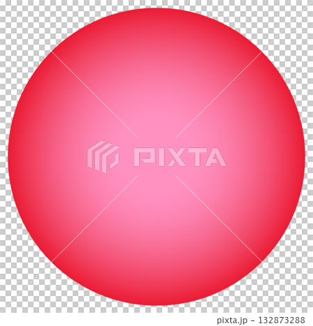 紅色和粉色圓形漸層 132873288