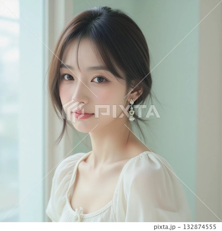 美しい女性 132874555