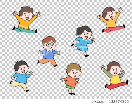 色々な子供たち 色々な子供たち 132874590
