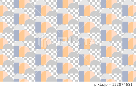 A geometric eraser pattern combining rectangles and irregular circles A geometric eraser pattern combining rectangles and irregular circles 132874651