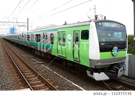 E233系7000番台ハエ117編成　埼京線開業40年装飾 132875536