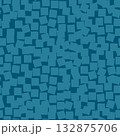 タイルのようなシームレスパターン（インディゴ） 132875706