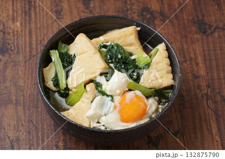 厚揚げと小松菜煮 132875790