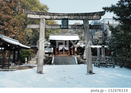 雪の離宮八幡宮 132876319