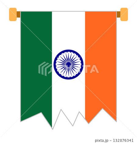 India National Flag  132876341