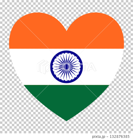 India National Flag 132876385