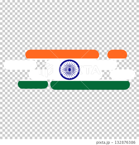 India National Flag 132876386