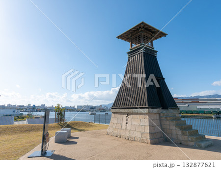 兵庫県西宮市 今津港 今津灯台 (移設後) 132877621