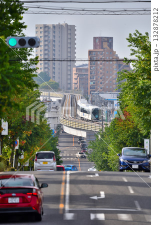 《愛知県》長久手市都市風景 愛知高速交通東部丘陵線リニモ 《愛知県》長久手市都市風景 愛知高速交通東部丘陵線リニモ 132878212