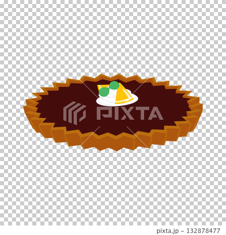 チョコレートタルト　歩オール 132878477