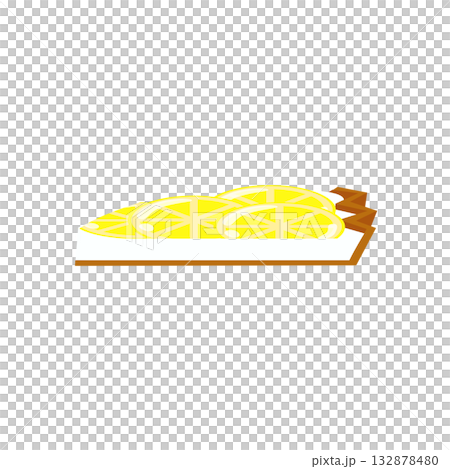 レモンタルト　カット 132878480