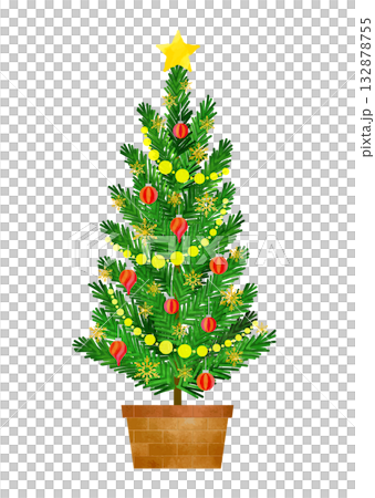 クリスマスツリー もみの木 132878755