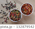 Mix dried spicy herb and vegetables for food coocking. 132879542