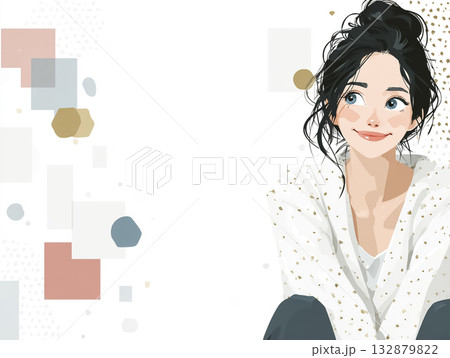 美優シリーズ：夏の温泉でリラックスする美優 132879822