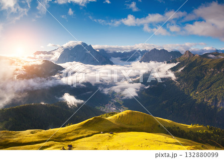 beautiful mountain landscape beautiful mountain landscape 132880099