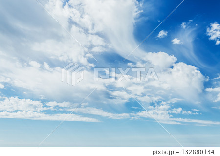 White fluffy clouds White fluffy clouds 132880134