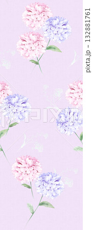 Handpainted Diverse Decorative Patterns Collection With Floral Vintage And Geometric Themes Artwork 132881761