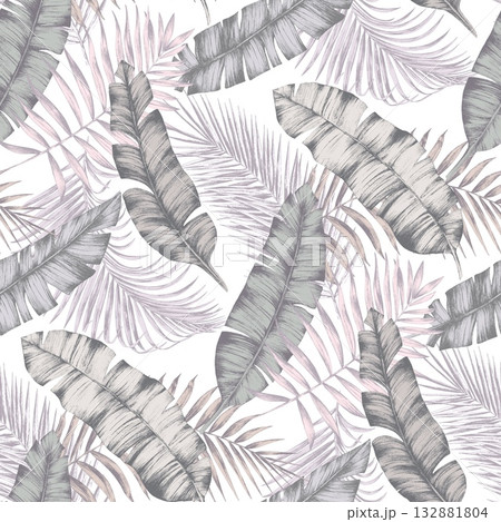 Handpainted Diverse Decorative Patterns Collection With Floral Vintage And Geometric Themes Artwork 132881804
