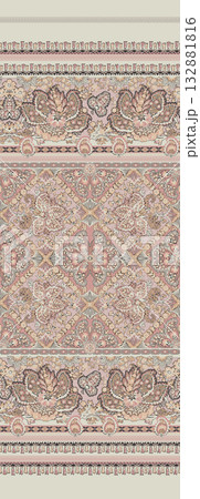 Handpainted Diverse Decorative Patterns Collection With Floral Vintage And Geometric Themes Artwork Handpainted Diverse Decorative Patterns Collection With Floral Vintage And Geometric Themes Artwork 132881816