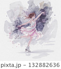 イラスト　スケート 132882636