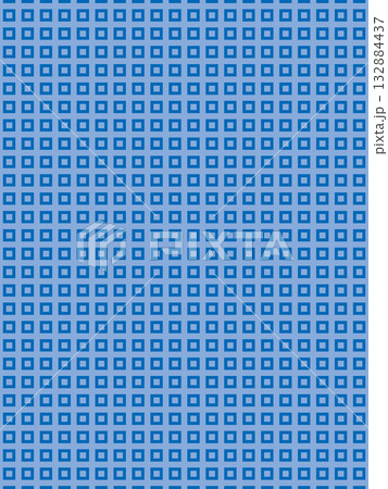 青の四角の模様の背景 青の四角の模様の背景 132884437
