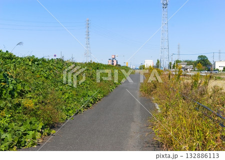 埼玉県新4号国道側道の風景2025年11月 埼玉県新4号国道側道の風景2025年11月 132886113