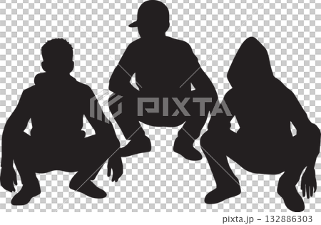 たむろヤンキー 132886303