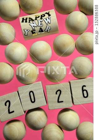 年賀状素材 2026 年賀状素材 2026 132886388