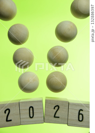 年賀状素材 2026 年賀状素材 2026 132886397