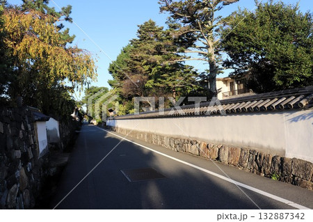 萩城下町　旧上級武家地　世界遺産　山口県　萩市 132887342