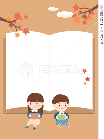 Vector illustration of cute children. 132888047