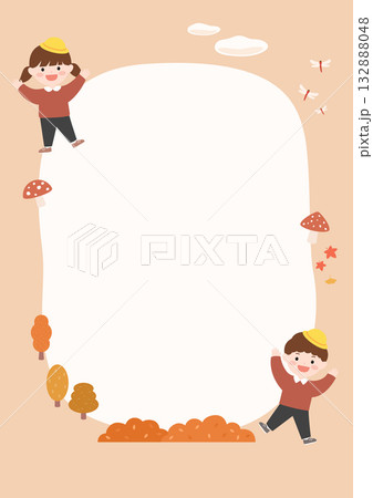 Vector illustration of cute children. Vector illustration of cute children. 132888048