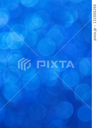 Christmas bokeh background with blue circles 132888268