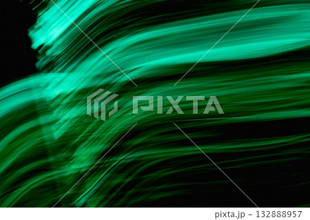 Green Abstract Gradient Background Energy Waves 132888957