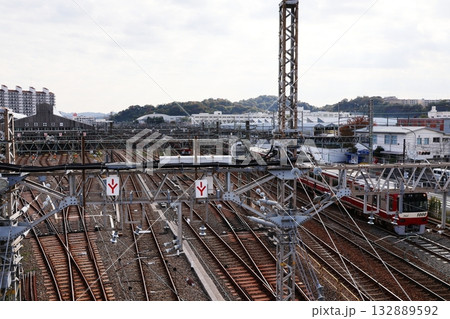 京浜急行電鉄の車両基地・金沢検車区 132889592