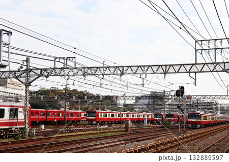 京浜急行電鉄の車両基地・金沢検車区 132889597