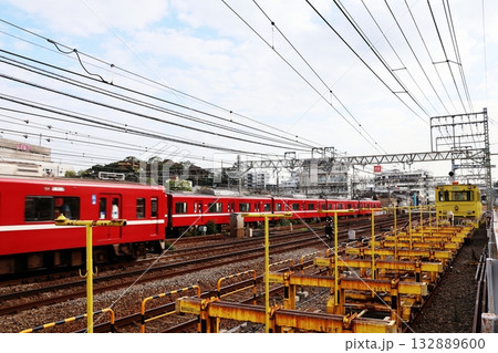 京浜急行電鉄の車両基地・金沢検車区 京浜急行電鉄の車両基地・金沢検車区 132889600