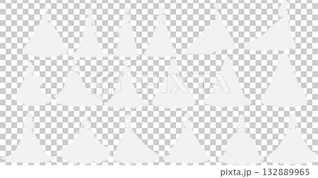 ドレスを着た女性のイラストセット ドレスを着た女性のイラストセット 132889965