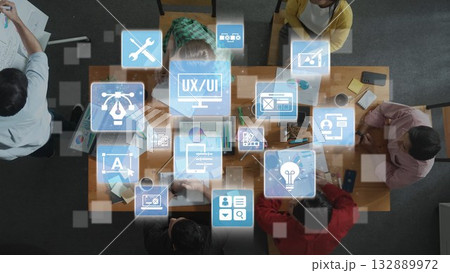 UX UI Design for Application and Web Development Funnel UX UI Design for Application and Web Development Funnel 132889972