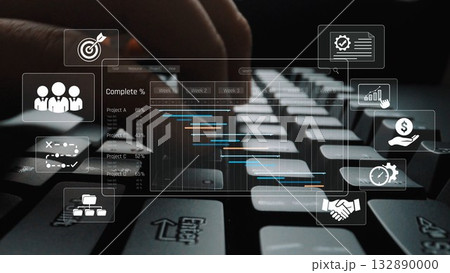 Project Management Timeline and Task Planning Marrow 132890000