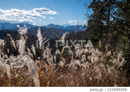高尾エリア縦走登山、東京 132890269