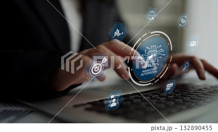 Marketing automation diagram showcasing AI-driven campaign workflow Muxer Marketing automation diagram showcasing AI-driven campaign workflow Muxer 132890455