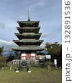 寺院と空 132891536