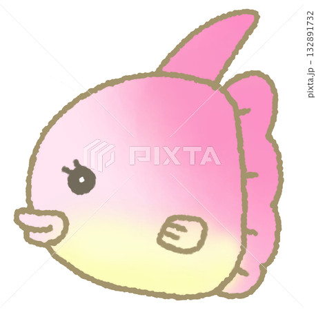 かわいいマンボウ 132891732